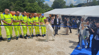 Cessapalombo – Avviati da Meloni i lavori della Pedemontana sud delle Marche